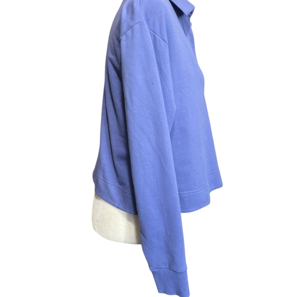 Athleta Pullover Cropped Collared Top - image 3